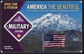Free Entrance to National Parks for Gold Star Families and Veterans